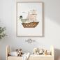 Preview: Buegelbild Piratendino Preview: Buegelbild Piratendino